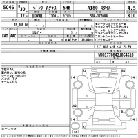 Mercedes-Benz A CLASS лот № 5046 оценка 4.5  с аукциона в Японии 2