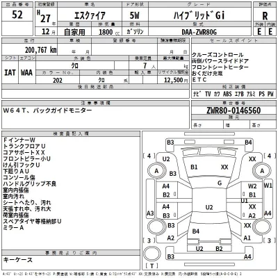 Toyota ESQUIRE  с аукциона в Японии