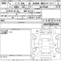 Mercedes-Benz GLB лот № 5001 оценка 5  с аукциона в Японии 2