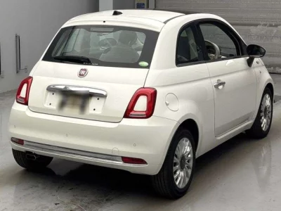 Fiat 500  с аукциона в Японии