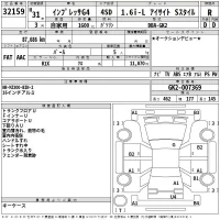 Subaru IMPREZA G4 лот № 32159 оценка R  с аукциона в Японии 2