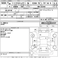 Mercedes-Benz E CLASS WAGON лот № 5030 оценка 3.5  с аукциона в Японии 2