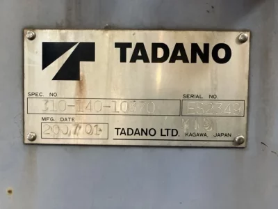 TADANO CRANE