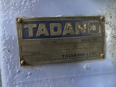 TADANO CRANE