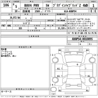 Toyota RAV4 лот № 106 оценка *  с аукциона в Японии 2