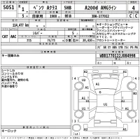 Mercedes-Benz A CLASS лот № 5051 оценка 4  с аукциона в Японии 2