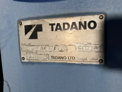 TADANO CRANE