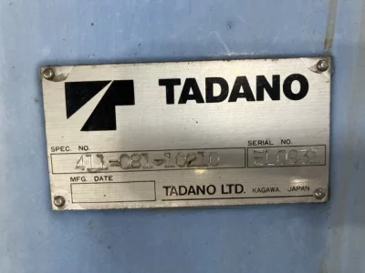 TADANO CRANE