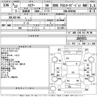 Toyota HARRIER лот № 136 оценка 3.5  с аукциона в Японии 2