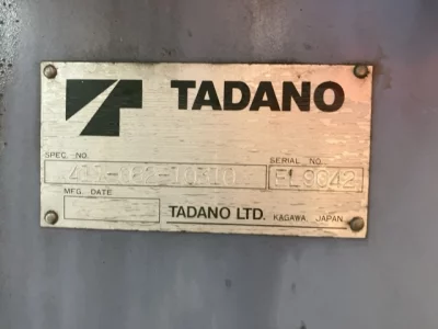 TADANO CRANE