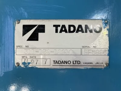 TADANO CRANE