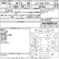 Volkswagen POLO лот № 7050 оценка 3.5  с аукциона в Японии 2