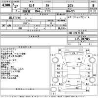 Nissan SERENA лот № 4208 оценка R  с аукциона в Японии 2