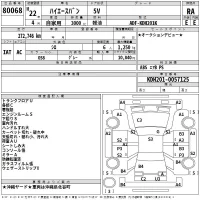 Toyota HIACE VAN лот № 80068 оценка RA  с аукциона в Японии 2