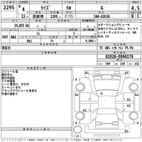 Toyota RAIZE лот № 2295 оценка 4.5  с аукциона в Японии 2