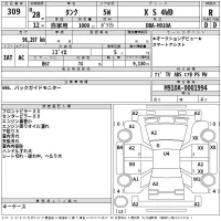 Toyota TANK лот № 309 оценка R  с аукциона в Японии 2