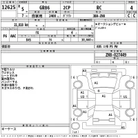 Toyota 86 лот № 12625 оценка 4  с аукциона в Японии 2