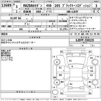 Mazda 6 лот № 12689 оценка 3  с аукциона в Японии 2