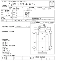 Toyota TOYOACE лот № 1612 оценка 3  с аукциона в Японии 10