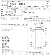 Mitsubishi CANTER лот № 1443 оценка R  с аукциона в Японии 10