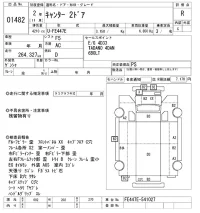 Mitsubishi CANTER лот № 1482 оценка R  с аукциона в Японии 10