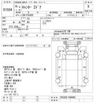 Mitsubishi CANTER лот № 1504 оценка R  с аукциона в Японии 10