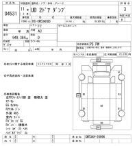 Nissan UD SERIES лот № 4531 оценка 3  с аукциона в Японии 8