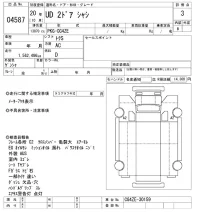 Nissan UD SERIES лот № 4587 оценка 3  с аукциона в Японии 8