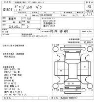 Hino DUTRO лот № 1607 оценка RB  с аукциона в Японии 10