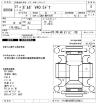 Volvo V40 лот № 80004 оценка 0  с аукциона в Японии 3