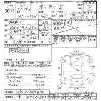 Nissan OTTI лот № 3011 оценка 3  с аукциона в Японии 10