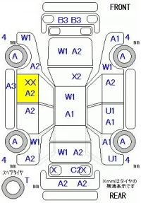 Honda LEGEND лот № 25007 оценка 3  с аукциона в Японии 7