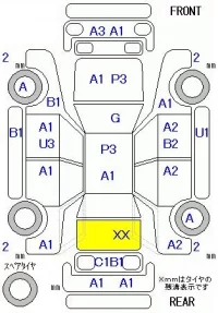 Daihatsu MOVE лот № 25030 оценка 3  с аукциона в Японии 7