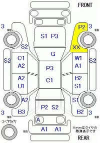 Honda LIFE лот № 25036 оценка 3  с аукциона в Японии 5