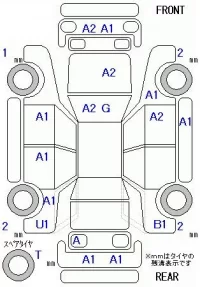 Volkswagen GOLF VARIANT лот № 10017 оценка 3.5  с аукциона в Японии 11
