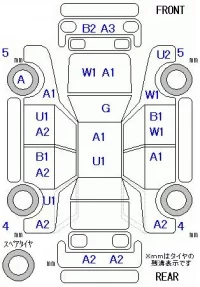 Subaru IMPREZA лот № 25049 оценка 3.5  с аукциона в Японии 11