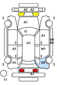 Toyota ISIS лот № 10507 оценка R  с аукциона в Японии 7