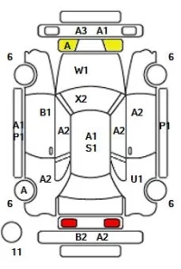 Mercedes-Benz E CLASS лот № 10511 оценка 3.5  с аукциона в Японии 8