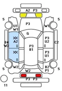 Subaru PLEO лот № 10523 оценка 2  с аукциона в Японии 11