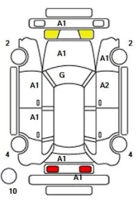 GM CHEVROLET TRAIL BLAZER лот № 30010 оценка 4  с аукциона в Японии 9