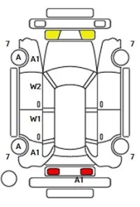 Peugeot 208 лот № 31003 оценка 4.5  с аукциона в Японии 11