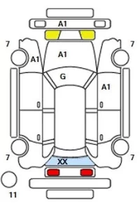 Audi A4 лот № 33501 оценка 4  с аукциона в Японии 11