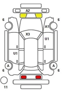 Audi Q5 лот № 33505 оценка 3.5  с аукциона в Японии 11
