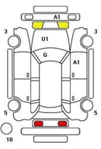 Chrysler JEEP WRANGLER лот № 33504 оценка 4.5  с аукциона в Японии 11