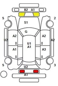 Suzuki SPACIA лот № 11035 оценка 3.5  с аукциона в Японии 2