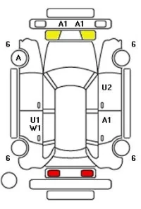Audi A5 лот № 33515 оценка 4.5  с аукциона в Японии 11
