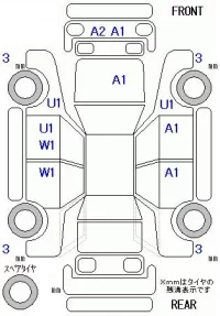 Honda FREED лот № 26077 оценка 3.5  с аукциона в Японии 9