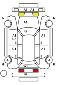 BMW X3 лот № 34505 оценка 4  с аукциона в Японии 11