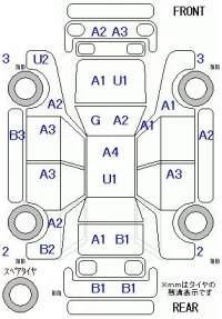 Honda STEP WAGON лот № 26083 оценка 3.5  с аукциона в Японии 8