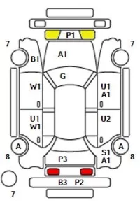 BMW 5-Series лот № 34513 оценка 3.5  с аукциона в Японии 11